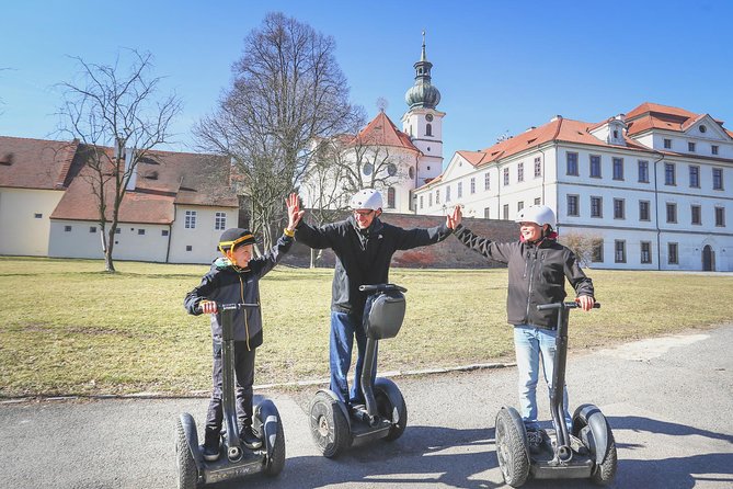 1.5h Small Group Segway Tour & Free Taxi Transfer ️with PragueWay - Price, timing, and what you receive for $70.94