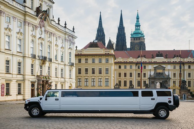 1 Hour Prague Party Hummer Limousine Ride - The Strahov viewpoint in five minutes