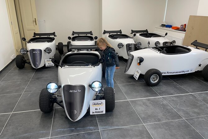 1-Hour Ride Across the Prague in Mini Hot Rod Car - Why a mini hot rod changes Prague