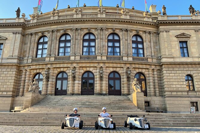1-Hour Ride Across the Prague in Mini Hot Rod Car - Wenceslas Square, Charles Bridge, and the Dancing House