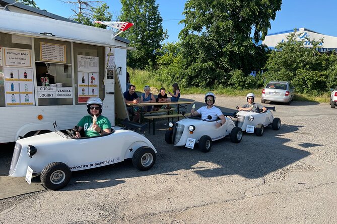1-Hour Ride Across the Prague in Mini Hot Rod Car - One hour is enough for an overview, not a full tour