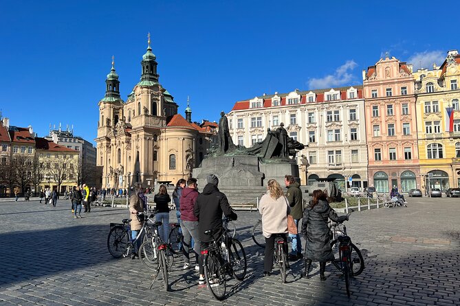 3-hour Complete Prague Bike Tour - Josefov: Jewish Prague in a short stop