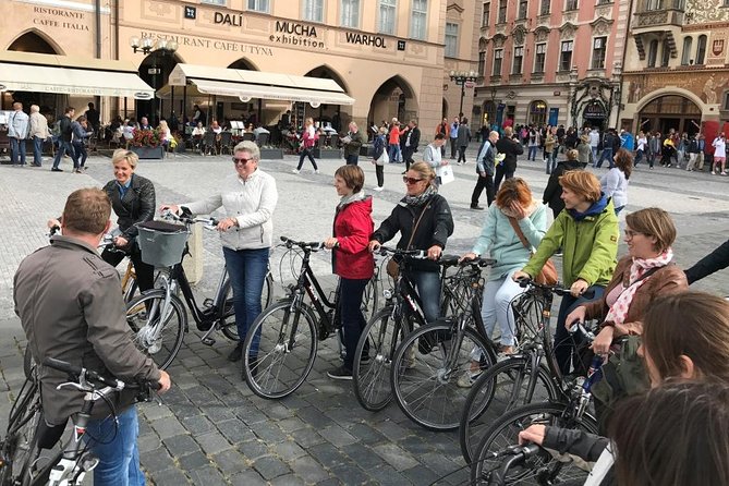 3-hour Complete Prague Bike Tour - Wenceslas Square and the modern Czech story