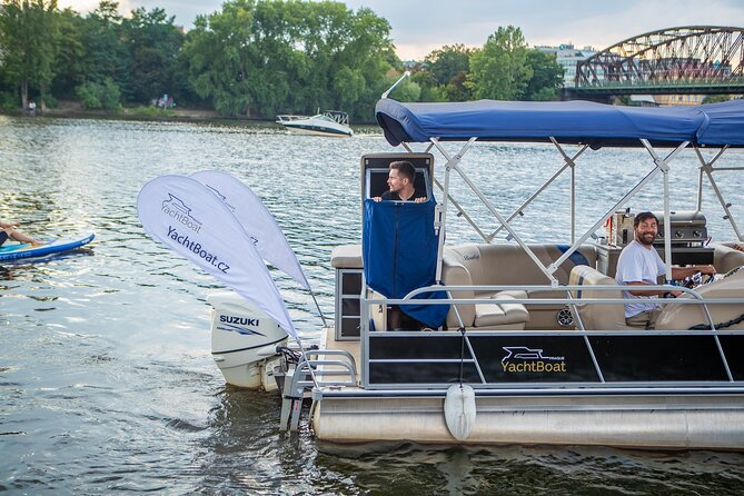3 Hours Prague Private Boat Cruise Beer or Prosecco Unlimited - Vysehrad adds a quieter historic note