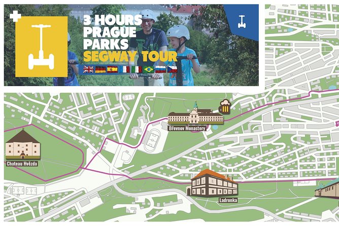 3h Small-Group Segway Tour & Free Taxi Transport ️with PragueWay - Kajetánka and the quieter side of Břevnov