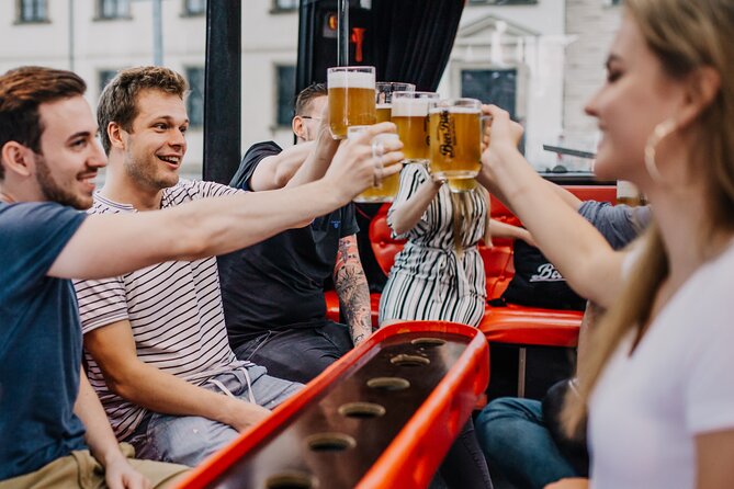 Adults-only Prague Beer Bus Tour - Letná viewpoint and the second break