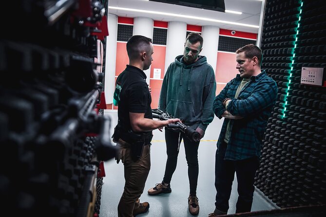 All Inclusive Shooting Packages | Transportation & Snack incl. - A Note About the Firearms on Display