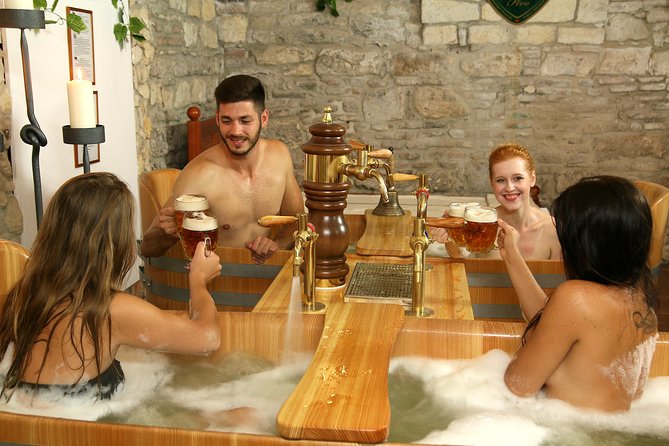 Beer Bath with Unlimited beer! - Adding the 20-minute massage