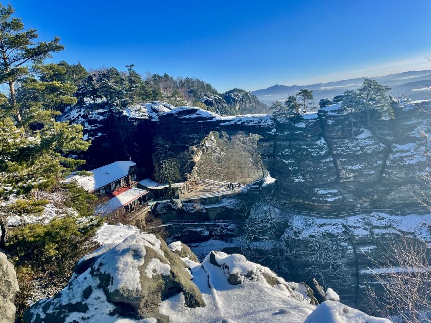 Bohemia & Saxon Switzerland Winter Day Tour from Prague - Early pickup and the road north