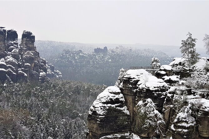 Bohemian and Saxon Switzerland All inclusive trip - Winter Tour - Transport, pickup, and group size