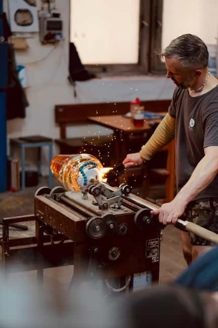 Bohemian glassworks excursion from Prague - Inside the two-hour guided glassworks tour
