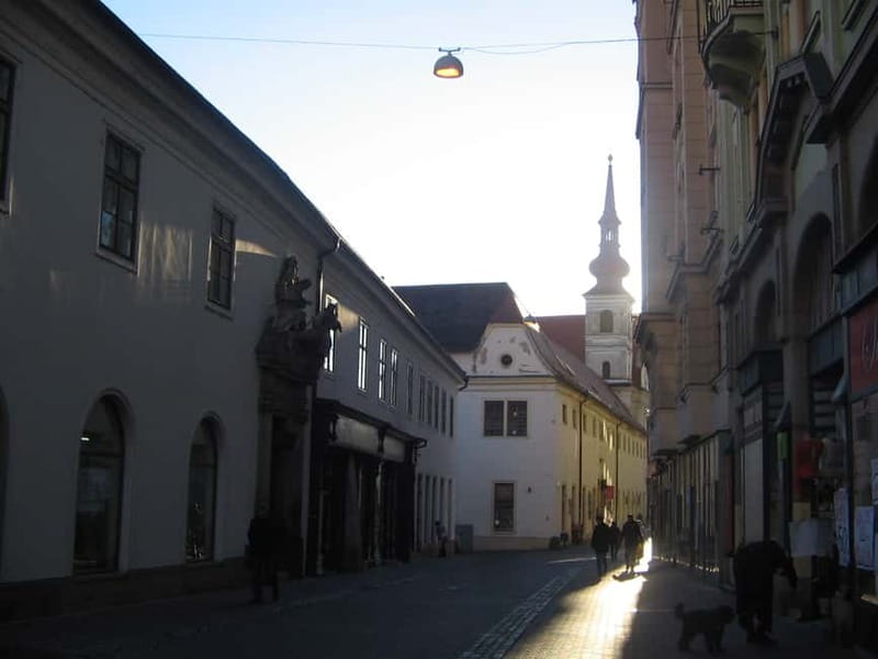 Brno: Historic Downtown Walking Tour - Joseph Street and the return to the hotel