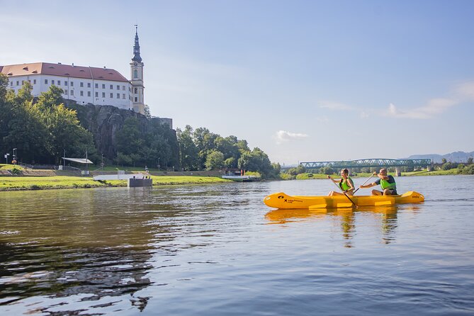 Canoeing on the Elbe river + Bike rental from Děčín to Bad Schandau - Starting at Kemp DěčínPolabí at 9:30 a.m.