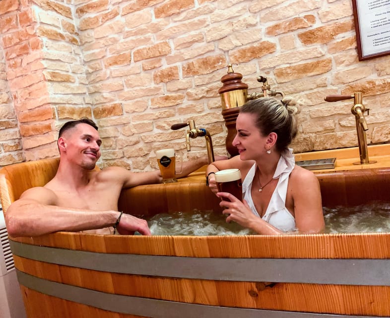 Caroline Bernard Beer Spa Prague with Beer & Massage Option - Key points at a glance