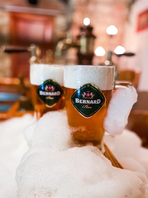 Caroline Bernard Beer Spa Prague with Beer & Massage Option - The private beer bath for two