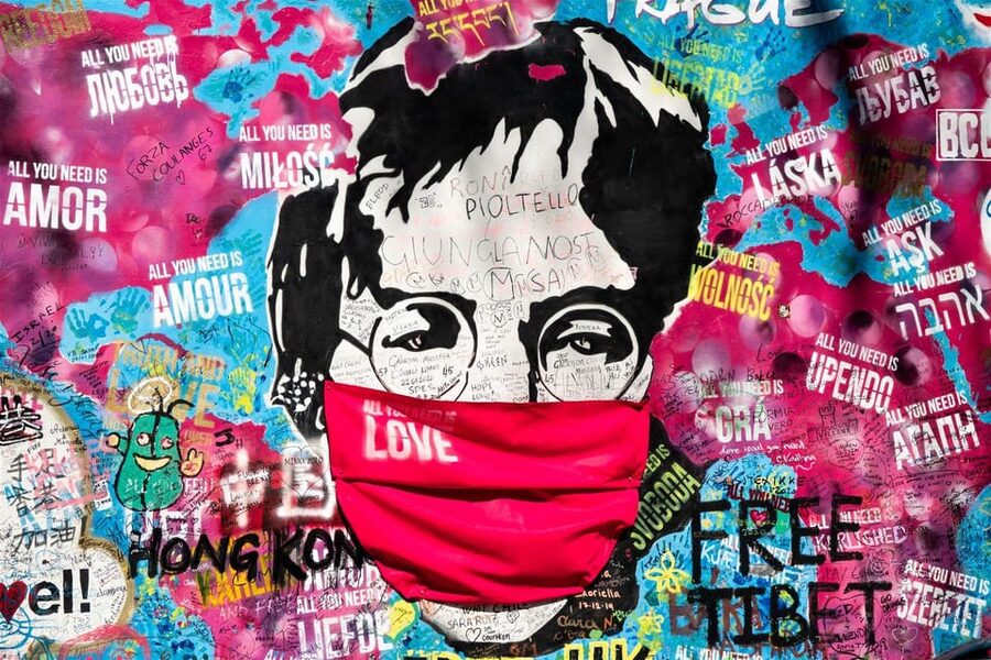 Charles Bridge & Lesser Town Walking Tour - Lennon Wall and the city’s modern voice