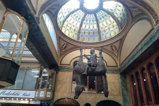 Communism and its fall Prague private tour - Wenceslas Monument at the city’s civic heart