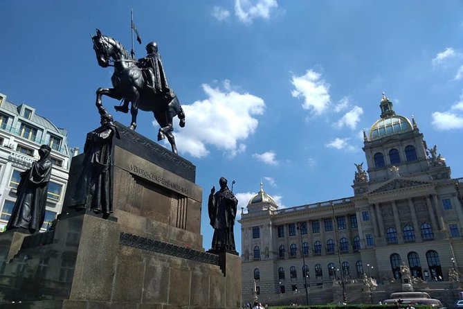 Communism and its fall Prague private tour - Narodni Street, where the revolution began