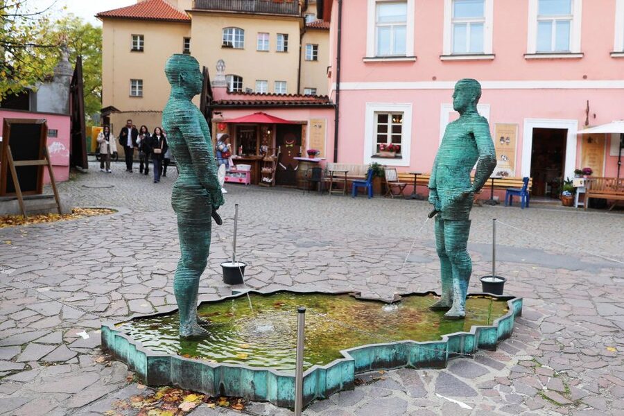 Contemporary art tour in Prague: the works of David Černý - Why David Černý changes the way you see Prague