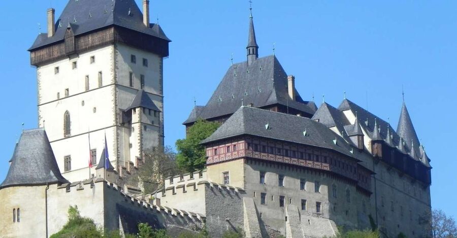 Countryside Bike Tour From Prague To Karlstejn Castle - Leaving Prague by bike