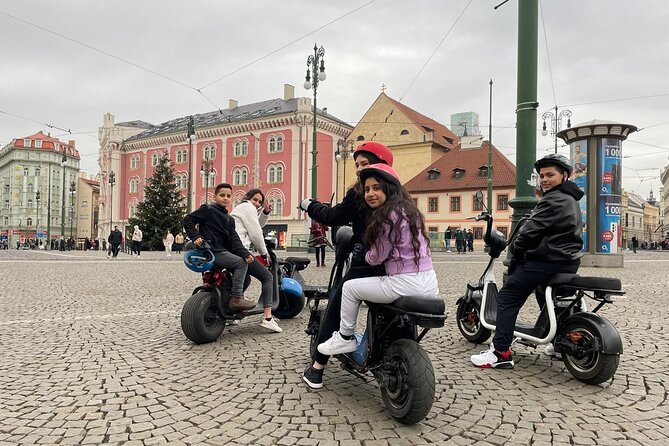 Create your own route on eScooter and enjoy Prague on wheels! - Old Town Square, the Astronomical Clock, and Týn Church
