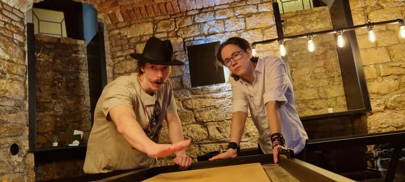 Crew Bar Prague: Open bar, ping pong or shuffleboard game - Who Will Enjoy This Most