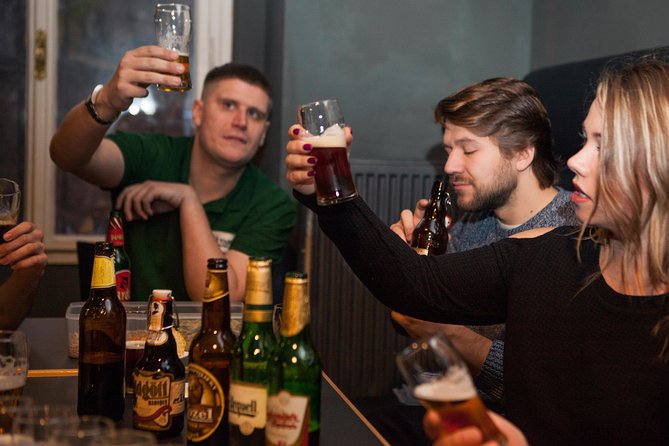 Czech Beer Tasting Experience - Cheese and crackers are a small extra