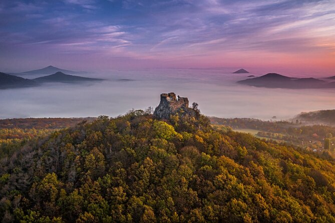 Czech countryside scenical hike to the castle, local deli tasting - From Prague to the Bohemian Central Mountains