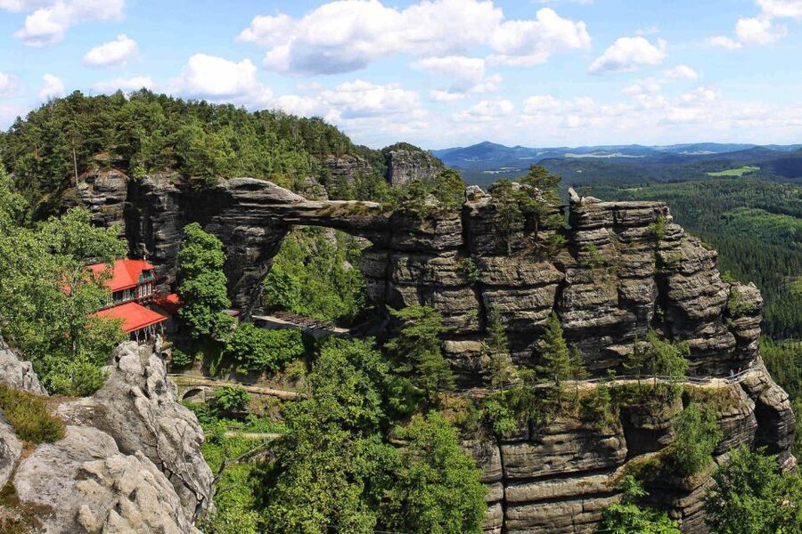 Dresden: Hassle-free trip to Bohemian and Saxon Switzerland - Bastei Bridge: the easy start with the big view