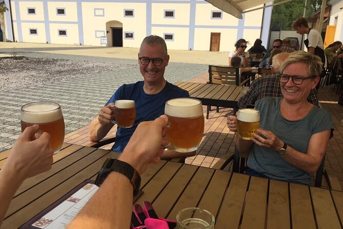 E Bike Day Trip I Visit a Roman Castle and Taste Craft Beer - Riding beside the Vltava and Berounka