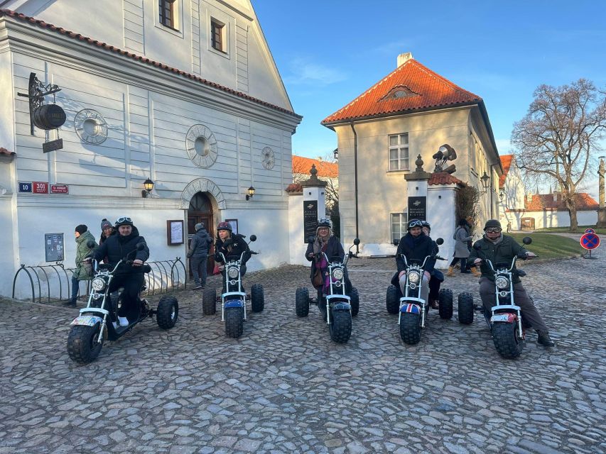 Electric Trike Sunset Prague Tour - Letná Viewpoint and Prague from above