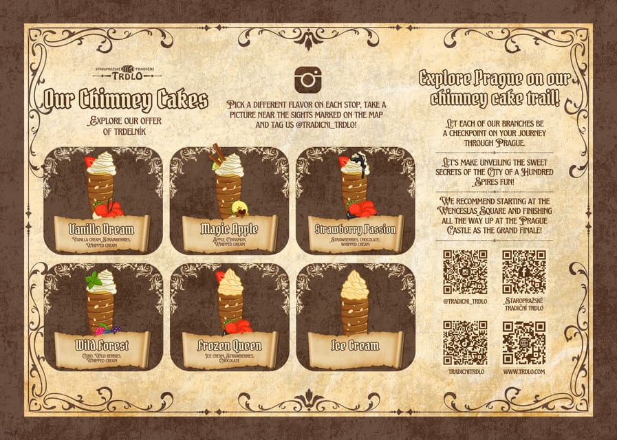 Explore Prague with our chimney cake Prague trail! - Maps, photos, and the self-guided feel