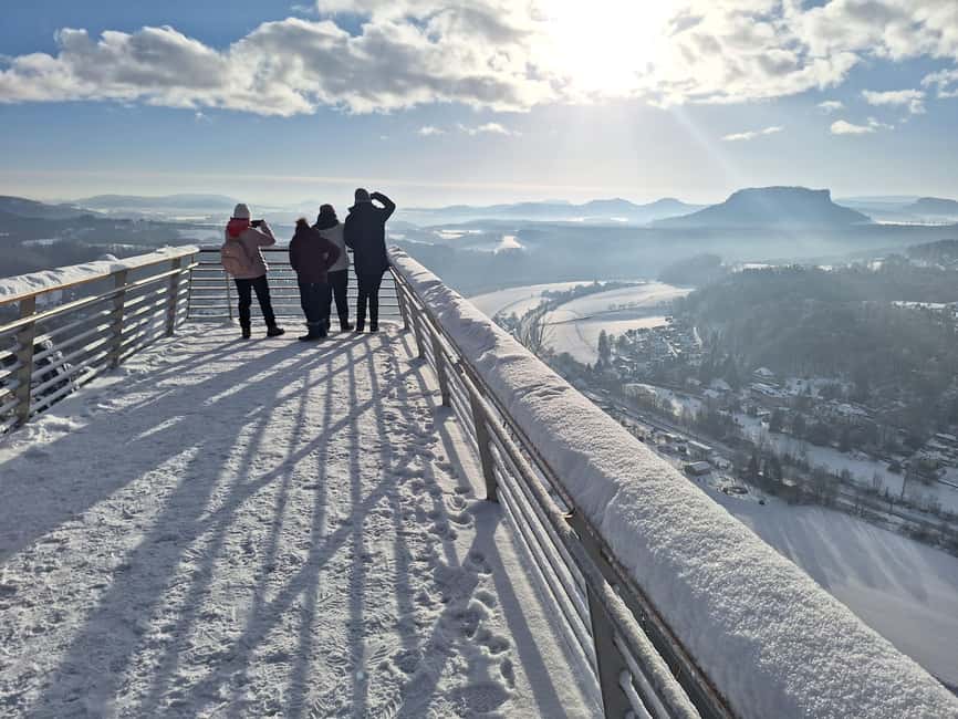 From Dresden: Bastei Bridge & Bohemian Switzerland Day Trip - Bastei Bridge and the Elbe views