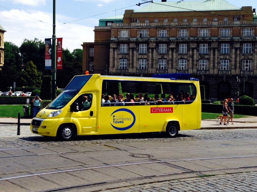 From Old Town: 2-Hour Prague Bus Tour with Top Sights - Riding through Prague’s historic center