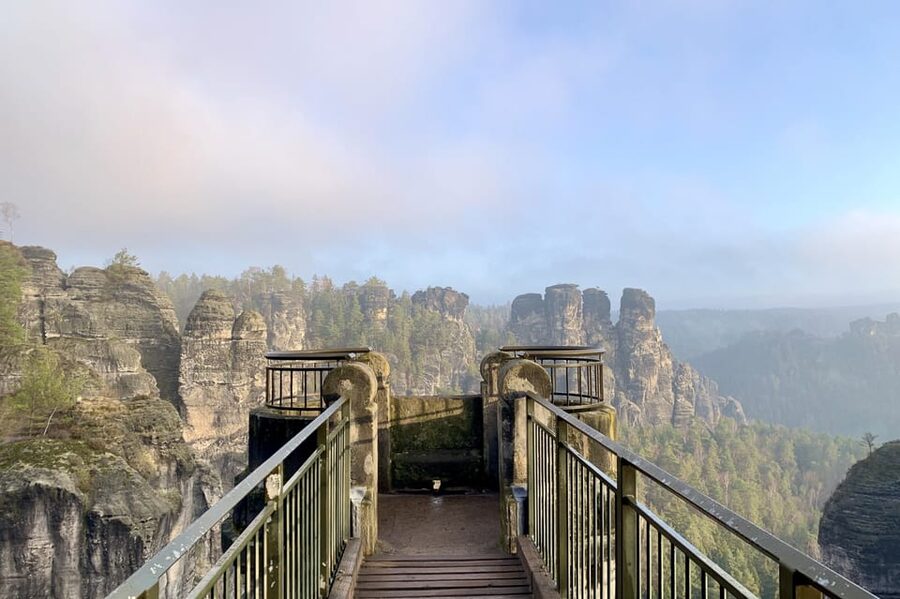 From Prague: Bohemian and Saxon Switzerland Full-Day Tour - Bastei Bridge and the German side