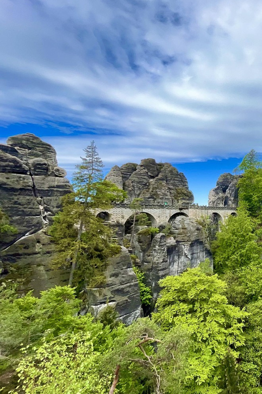 From Prague: Bohemian and Saxon Switzerland Full-Day Tour - The Czech route: Pravcicka Gate and Kamenice Gorge