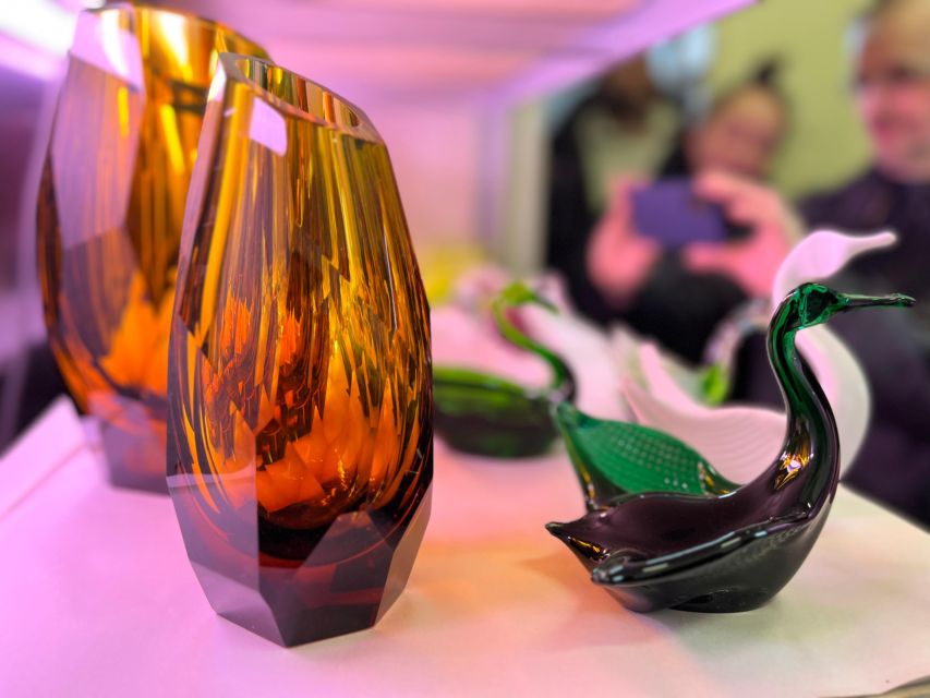 From Prague: Bohemian Glass Crystal Private Tour with Lunch - The Novotný Museum’s Private Collection