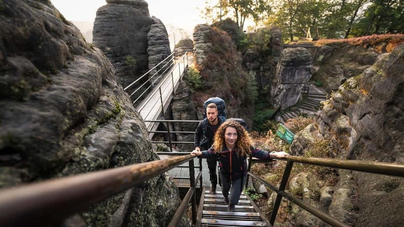 From Prague: Bohemian & Saxon Switzerland All-Inclusive Tour - Bastei Bridge in Saxon Switzerland