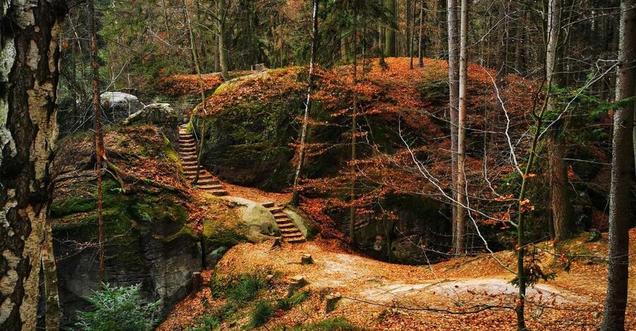 From Prague: Full-Day Bohemian Paradise Guided Hiking Trip - Hrubá Skála Château is a welcome change of scene