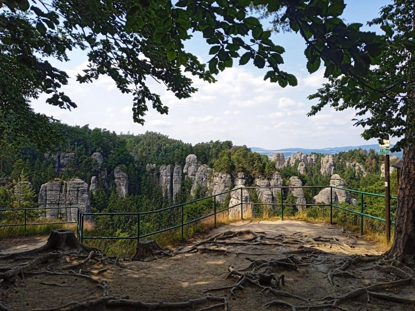 From Prague: Full-Day Bohemian Paradise Guided Hiking Trip - Valdštejn Castle adds history to the forest