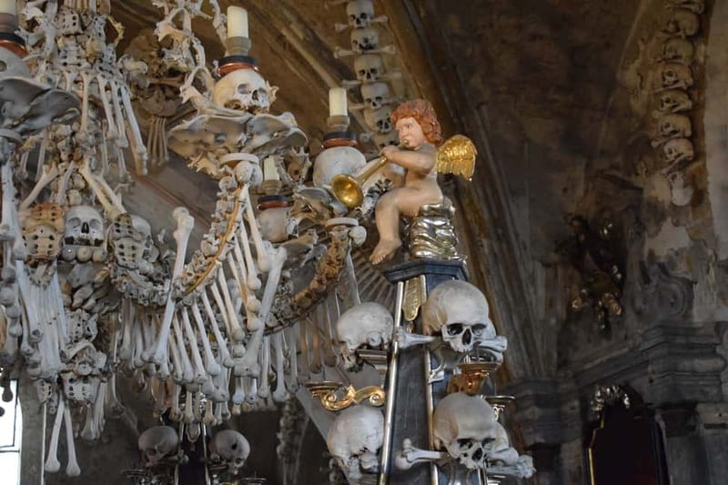 From Prague: Half-Day Coach Tour to Kutná Hora - Sedlec Ossuary, the small chapel with a macabre interior
