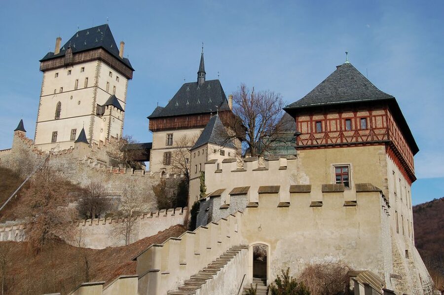 From Prague: Karlstejn Castle Skip-the-Line Ticket and Tour - Walking down through the Marian Tower and Imperial Palace