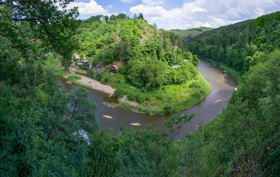 From Prague: Sazava River Canoe Day Trip for All Levels - Four to Five Hours Through the Gorge