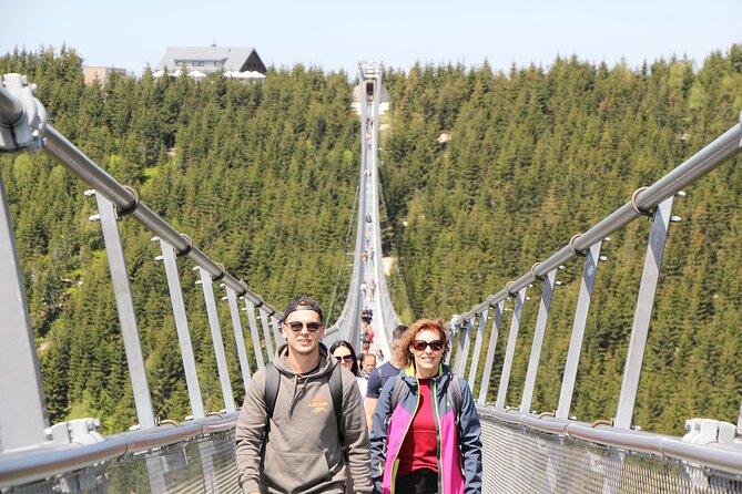 From Prague: Sky Bridge721 & The Sky Walk Tour Full-Day Epic Trip - Walking above the trees on the Sky Walk