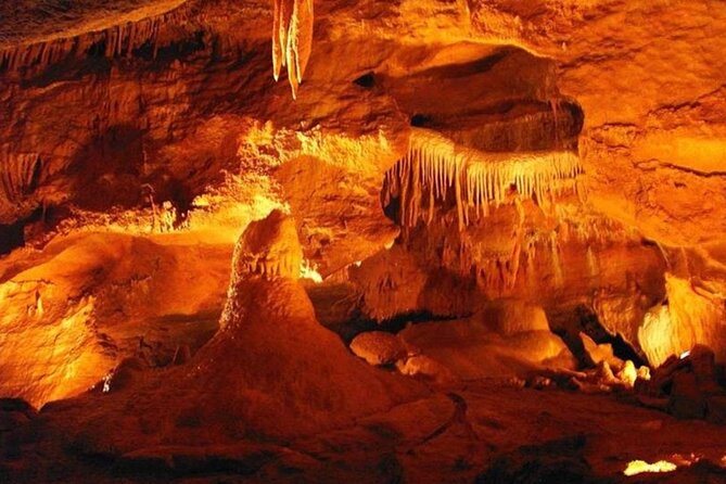 From Prague: Small-Group Karlstejn Castle & Koneprusy Caves Trip - The medieval village below the castle
