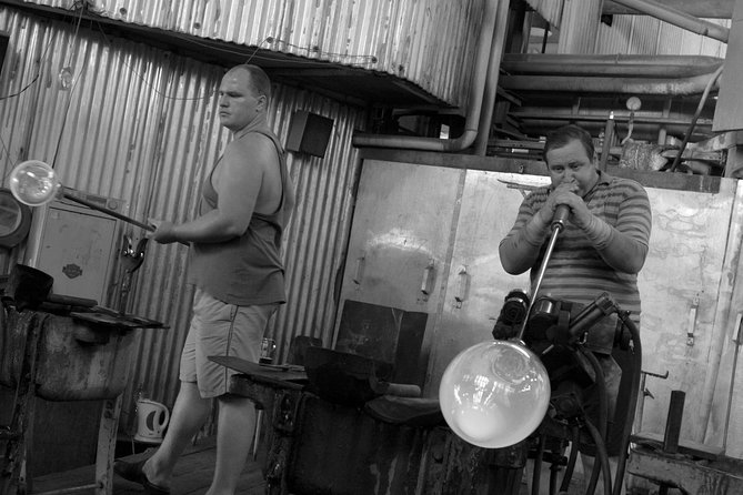 Glass and Brewery Day Trip from Prague - Watching Bohemian glass take shape