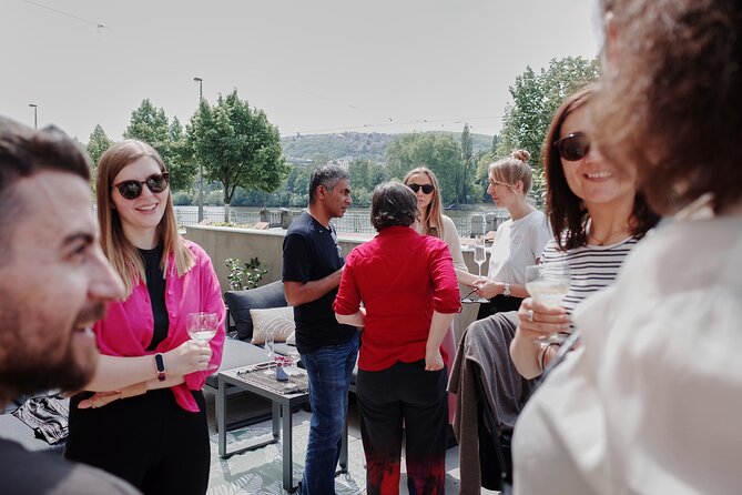 Gourmet Brunch with Chef: Unlimited Drinks & Stunning River Views - The grazing table starts with Czech favorites