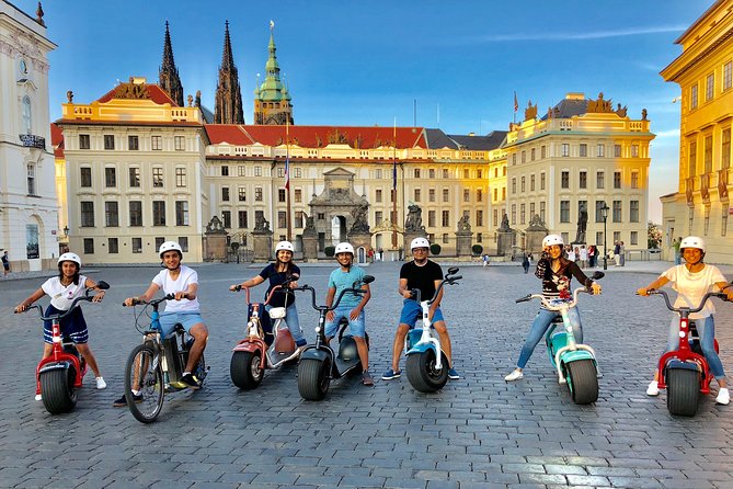Grand city tour on Scrooser in Prague - Why a Scrooser works well in hilly Prague