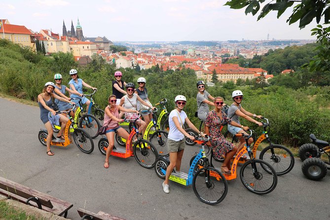Grandiose half-day guided tour of Prague on Segway and eScooter - Prague Castle, Ořechovka, and Strahov