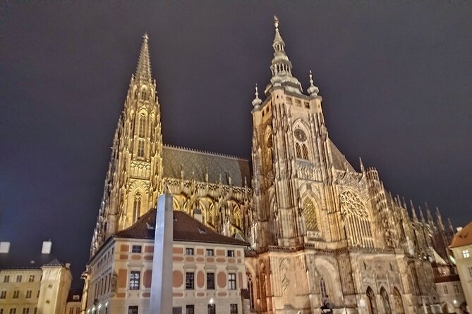 Guided Old Town & Jewish quarter Walking Tour Prague (Tip-based) - Klementinum and the approach to Old Town Square